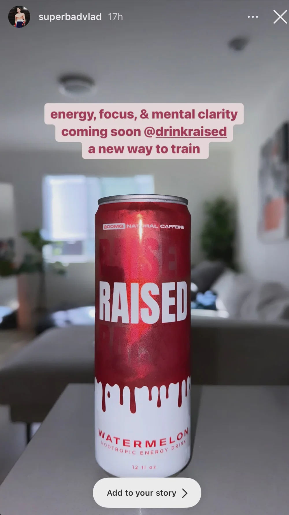 RAISED story from @superbadvlad